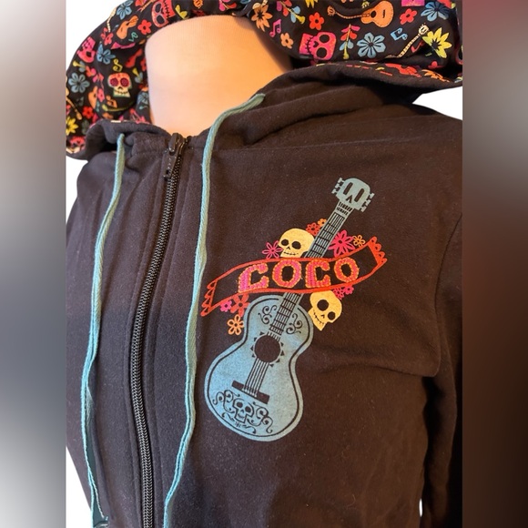 EUC Disney Coco Zip up Hoodie - Picture 2 of 7